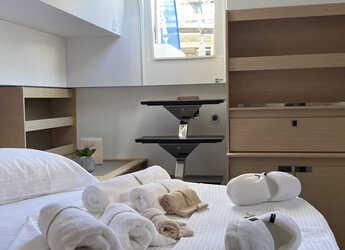 Chartern Sie katamaran in Perigiali Quay - Fountaine Pajot Aura 51