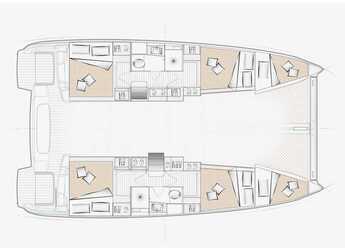 Chartern Sie katamaran in Perigiali Quay - Excess 11