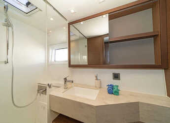 Chartern Sie katamaran in Perigiali Quay - Lagoon 46 