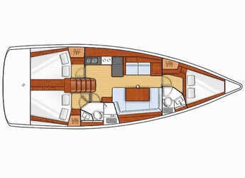 Rent a sailboat in Punta Ala - Oceanis 38.1