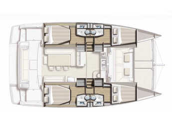 Louer catamaran à Marina di Portisco - Bali 4.1