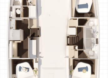 Louer catamaran à Frenchtown Marina - Fountaine Pajot FP 44 Maestro - 3 cab.