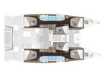 Louer catamaran à Cala dei Sardi - Lagoon 51