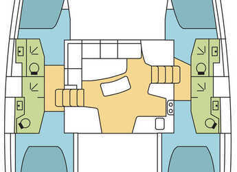 Alquilar catamarán en Puerto de Lefkas - Lagoon 42 - 4 + 2 cab.