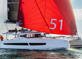 Chartern Sie katamaran in Adhamas - Fountaine Pajot - Aura 51