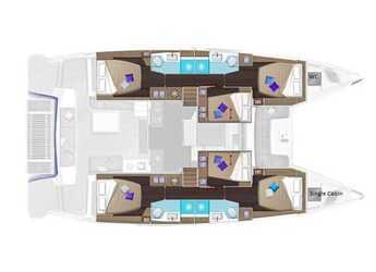 Alquilar catamarán en Marina Kastela - Lagoon 51