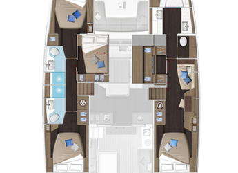 Louer catamaran à Marina Polesana - Lagoon 51 OW - 4 + 1 cab.
