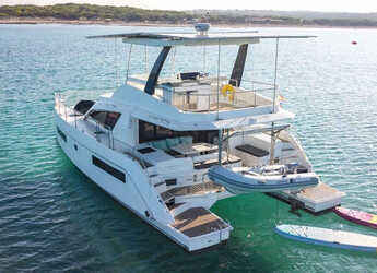 Louer catamaran à moteur à Club Naútico de Sant Antoni de Pormany - Leopard 43 Power Cat Full Equipe