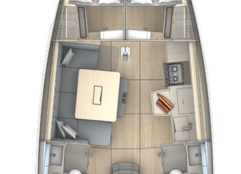 Louer voilier à Trogir (ACI marina) - Dufour 41 - 4 cab.