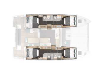 Noleggiare catamaran in Porto di Trapani - Lagoon 43