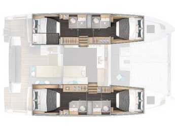 Noleggiare catamaran in Porto di Trapani - Lagoon 43