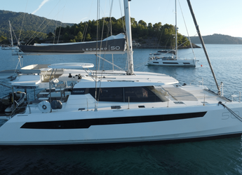 Chartern Sie katamaran in Marina Sukosan (D-Marin Dalmacija) - Leopard 50 - 5 + 1 cab