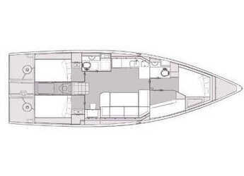 Rent a sailboat in Marine Pirovac - Elan Impression 45