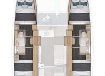 Alquilar catamarán en Marina Mandalina - Lagoon 38 - 4 + 2 cab.