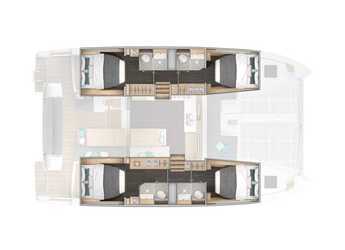 Alquilar catamarán en Marina di Portorosa - Lagoon 43