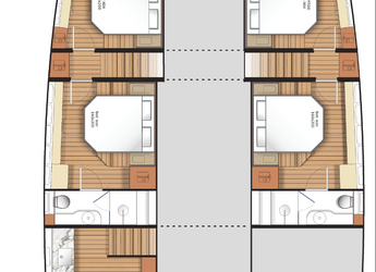 Alquilar catamarán a motor en ACI Marina Split - Moon 6TY Power