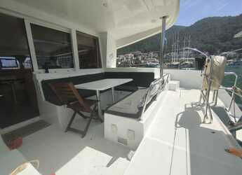 Chartern Sie katamaran in Fethiye Sailing Pier - Lagoon 400