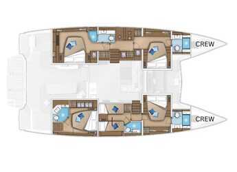 Alquilar catamarán en Split West Harbour - Lagoon 55 (2026)