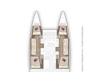 Alquilar catamarán en Split West Harbour - Lagoon 40