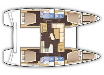 Alquilar catamarán en Split West Harbour - Lagoon 46