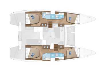 Alquilar catamarán en Split West Harbour - Lagoon 42 Millenium