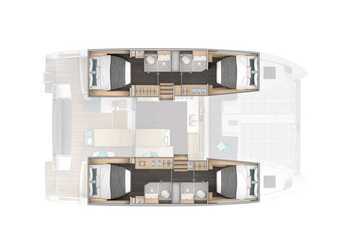 Alquilar catamarán en Marina San Miguel - Lagoon 43