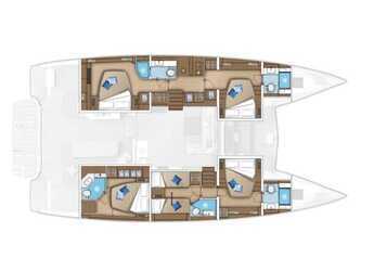 Chartern Sie katamaran in Albatros Marina - Lagoon 55