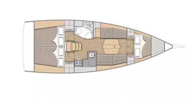 Rent a sailboat in Albatros Marina - Oceanis 34.1