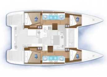 Chartern Sie katamaran in Albatros Marina - Lagoon 40