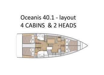 Alquilar velero en Carloforte - Oceanis 40.1