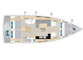 Alquilar velero en Lykia Yacht Club - Hanse 460