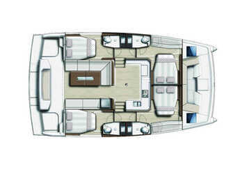 Alquilar catamarán en Nea Peramos - Bali Catspace