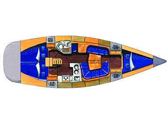 Louer voilier à Marina Lucica Špinut - Elan 40