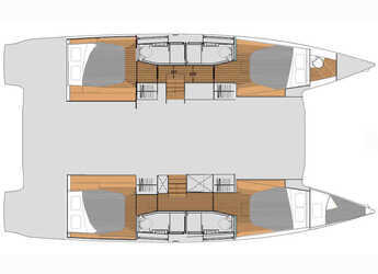 Louer catamaran à Marina di Palermo La Cala - Elba 45
