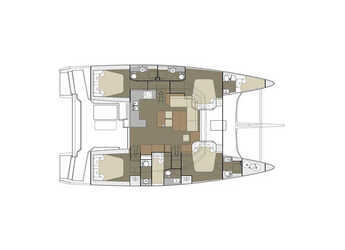 Louer catamaran à Marina di Palermo La Cala - Dufour 48 CAT