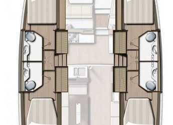 Louer catamaran à Marina di Portisco - Bali 4.2 - 4 + 1 cab.