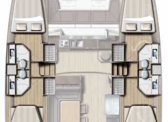 Louer catamaran à Punta Nuraghe - Bali 4.3 - 4 + 2 cab.