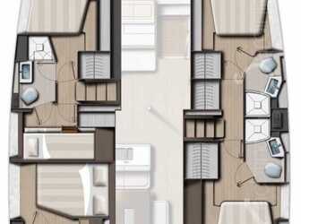 Louer catamaran à Punta Nuraghe - Bali 4.6 - 5 + 1 cab.