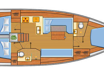 Chartern Sie segelboot in Veruda - Hanse 410