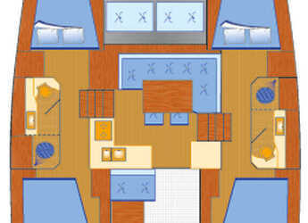 Alquilar catamarán en Marina Frapa - Lagoon 40 - 4 + 1 cab.