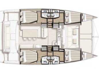 Alquilar catamarán en Porto Avdira - Bali 4.1 - 4 cab.