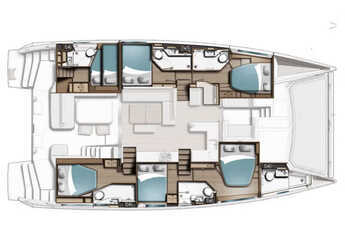 Alquilar catamarán en Marina di Portorosa - Leopard 52