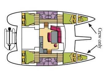 Chartern Sie katamaran in San Teodoro - Lagoon 440