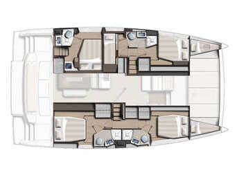 Noleggiare catamaran in Club Naútico de Sant Antoni de Pormany - Bali 4.6 FULL EQUIPE 