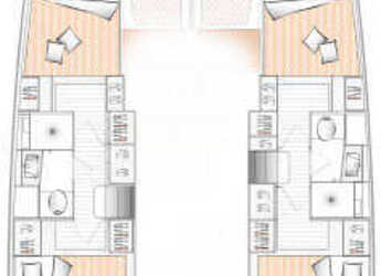 Rent a catamaran in Nea Peramos - Excess 11 - 4 + 1 + 1 cab.