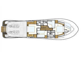 Rent a yacht in Split West Harbour - Monachus 70 Fly