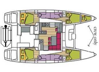 Alquilar catamarán en San Teodoro - Lagoon 450F 