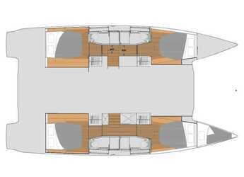 Louer catamaran à Adaköy Marina - Fountaine Pajot Elba 45 - 4 + 1 cab.