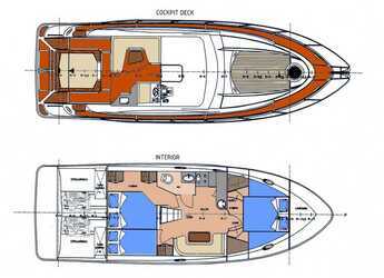 Noleggiare yacht in Split West Harbour - Mirakul 40