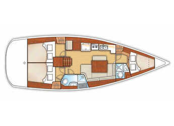 Chartern Sie segelboot in Port Zakinthos - Oceanis 40